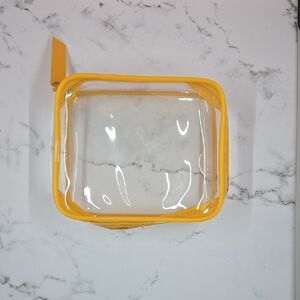 Sol de Janeiro Clear and Yellow Cosmetic Bag